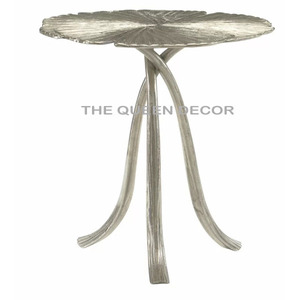 Modern Handmade Stainless Steel Metal Unique Shape Shinny Polished <b>Marble</b> <b>Top</b> <b>Side</b> & End <b>Table</b> Home Furniture - Product Image 4