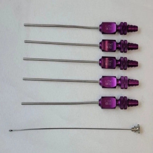 Tube d'aspiration Taka Chroma Line 7 Fr de Jamso Industries, lot de 5 instruments chirurgicaux d'aspiration ORL en acier inoxydable - Product Image 3