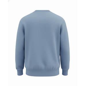 Sweat-shirt en molleton de coton ultra-épais pour homme, sweat-shirt à col rond en molleton pour hommes corpulents - Product Image 6