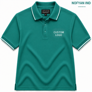 เสื้อโปโล OEM แบบกำหนดเอง คุณภาพสูง ราคาดี เสื้อยืดสำหรับผู้ชาย เสื้อโปโลยอดนิยม เสื้อโปโลระบายอากาศดี ผู้ผลิตเสื้อโปโล - Product Image 1