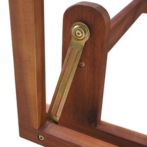 49.2 \ "panche da giardino con panca da giardino in legno di Acacia massello categoria di prodotto - Product Image 3