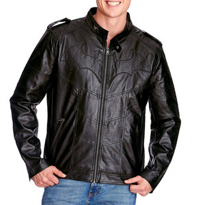 Wholesale Fashion Vintage Men Loose Fitted <b>Retro</b> <b>Leather</b> <b>Jackets</b> Hot Selling Good Comfortable Canvas Street Wear High Street - Product Image 1