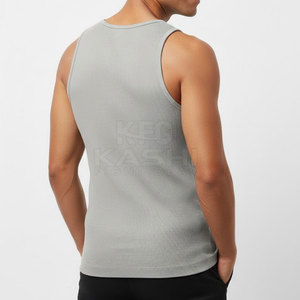 Camiseta sin Mangas para Hombre, Tejido de Punto Transpirable de Secado Rápido, Diseñada para Gimnasio, Ejercicio, Deportes al Aire Libre y Ropa Deportiva Activa - Product Image 3