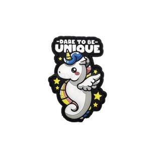 PVC Rubber Patches For Clothing Top Trending Product Custom Design Twill Fabric Patch PVC Rubber Logo - Product Image 2