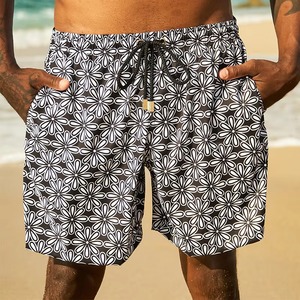 <b>Mens</b> Luxury Solid Eco-Friendly Safari Style Swim <b>Trunks</b> Quick Dry Beach Shorts Summer Board Shorts OEM Wholesale Swimwear - Product Image 6