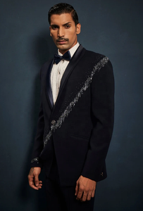 Blazers pour hommes parfaitement conçus et purement artisanaux Designer Grooms Wedding Tuxedo Casuals Wholesale - Product Image 5