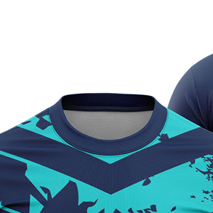 Custom Sublimated Men's <b>Soccer</b> Jersey Crew Neck Short Sleeve Color Blocked Lightweight Moisture Wicking Regular Fit All Seasons - Product Image 2