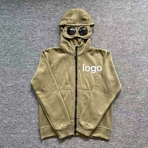 Sudadera con Capucha y Cremallera Techwear Goggle 2026 |   Sudadera con Capucha Personalizada para Hombre, Estilo Urbano, 100% Algodón, Sin Cordones, de Gran Gramaje - Product Image 6