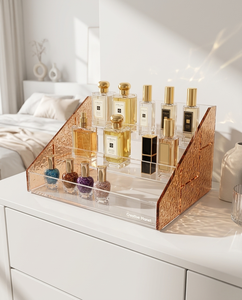 Présentoir de Maquillage et de Parfums Moderne et Élégant en Acrylique – Écologique, Pré-assemblé pour une Conception Efficace - Product Image 2