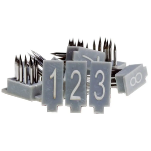 Pinza para Tatuajes de 0 a 9 Dígitos para Identificación de Ganado Ovino, Bovino y Animales de Granja, Instrumentos Veterinarios para Marcado de Orejas - Product Image 1