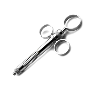 Seringue dentaire en acier inoxydable réutilisable, type cartouche aspirante manuelle, outil d'injection professionnel pour anesthésie dentaire - Product Image 1