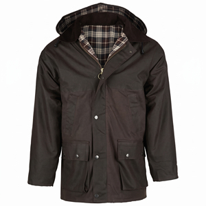 Veste Safari Homme Sur Mesure en Coton Ciré Coupe-Vent Écologique Épaisse à Capuche Imperméable Respirante pour l'Automne et les Activités Extérieures - Product Image 1