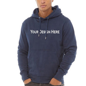 Sudaderas personalizadas para hombre, de primera calidad, con diseño sólido personalizado, 100% algodón. - Product Image 2