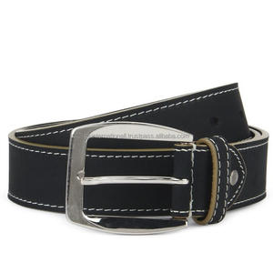 เข็มขัดลำลองหนังสำหรับผู้ชายพร้อมสกรูชิคาโกสำหรับเปลี่ยนหัวเข็มขัด - Product Image 2