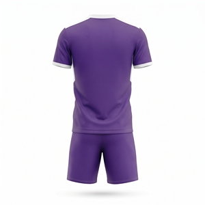 Conjunto de Uniforme de Fútbol Personalizado al por Mayor, Transpirable, de Manga Corta, Ropa Deportiva para Equipos - Product Image 6