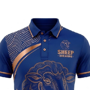 Uniforme Profesional para Esquilado de Ovejas, Polo de Cola Larga Sublimado, Control de Humedad, Transpirable y Cómodo - Product Image 4