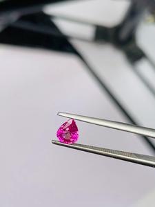 Saphir rose naturel d'origine Mozambique, 0,74 ct, taille poire, pierre précieuse non montée, certifiée, gemme précieuse de qualité supérieure, éclat premium pour bijoux - Product Image 4