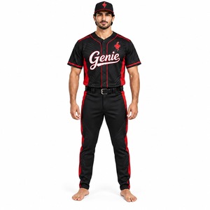 Uniforme de Béisbol Premium Cómodo, Ropa Deportiva, Diseñado con Tela de Secado Rápido y Construcción Transpirable - Product Image 1
