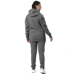 Conjunto Deportivo Casual de Invierno para Mujer con Sudadera con Cremallera y Pantalones Jogger, Traje de Gimnasio con Capucha y Diseño Sólido - Product Image 6