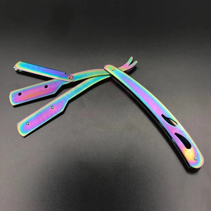 Navajas de Afeitar Profesionales para Barbería, Cuchillas de Afeitar Rectas para Afeitados Profesionales en Salón - Product Image 3