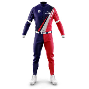 Uniforme de Béisbol para Adultos, Talla Personalizada, Logotipo Personalizado, Ropa de Equipo, Poliéster Transpirable - Product Image 1
