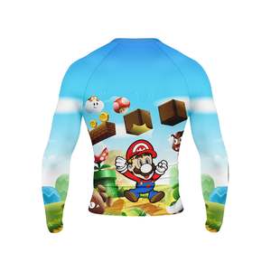 Rashguard personnalisé sublimé pour BJJ et MMA - Vêtements de sport unisexes - Product Image 2