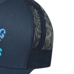 Gorra de camionero para papá con bordado 'Raising Future Leaders', de malla trasera, ajustable con cierre snapback, accesorio de moda casual para exteriores - Product Image 6