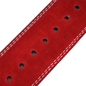 ANAX SPORTS Ceinture de sport unisexe personnalisée respirante antidérapante en cuir de vachette véritable avec boucle en acier vintage haute résistance et robuste - Product Image 6