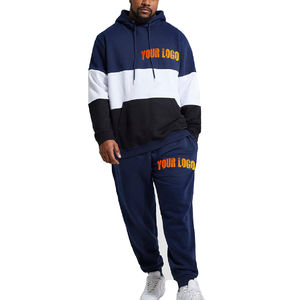 Conjunto de Sudadera con Capucha y Pantalones de Forro Polar Unisex con Parches Desgastados Personalizados, Lavado Ácido, Venta Caliente 2026 - Product Image 4