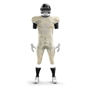 Uniforme de Fútbol Americano con Costuras Reforzadas, Calidad Premium, Marca Privada OEM, Uniforme Deportivo Personalizado para Equipos - Product Image 4