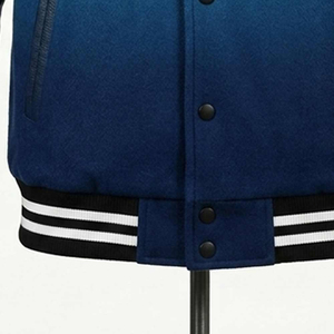 Best Quality Coated Stand Collar Front Logo Varsity Jacket Cool Style Over-sized Breathable Custom Logo OEM Service - Product Image 3
