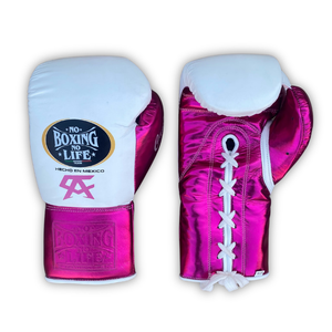 Gants de boxe en cuir véritable de haute qualité personnalisés, sangle de poignet réglable à boucle, design à doigts entiers, arts martiaux personnalisés - Product Image 1