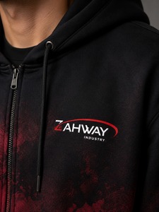 Vente en gros de sweats à capuche zippés pour hommes, en polaire chaude, à manches longues, décontractés, fournisseur personnalisé, approvisionnement en gros - Product Image 6