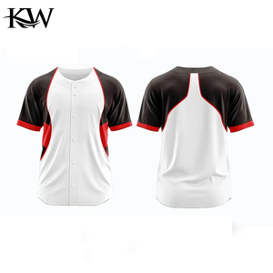 Camiseta de Uniforme de Béisbol para Hombre, Impresión de Logotipo Personalizado, Ropa Deportiva de Poliéster de Secado Rápido, Fabricante de Ropa de Equipo, Exportación al por Mayor - Product Image 3