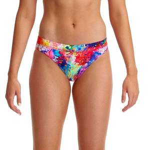 Custom <b>Women's</b> Solid Knitted 100% Cotton Comfort-Fit Low-Rise Hipster <b>Briefs</b> Underwear-Blank Soft Seamless Anti-Bacterial - Product Image 1