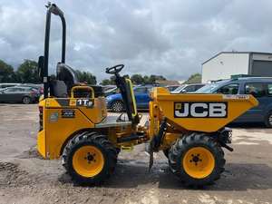 Minidumper JCB de 1 tonelada, 2 toneladas, 3t, 4t, 5t, 4x4, con volquete y autocargable, de segunda mano, a precio económico - Product Image 4