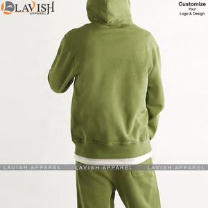 Sweat-shirt à capuche décontracté de haute qualité pour hommes, sweat-shirt polaire coupe ajustée pour l'hiver, hauts de couleur unie par marque populaire - Product Image 4