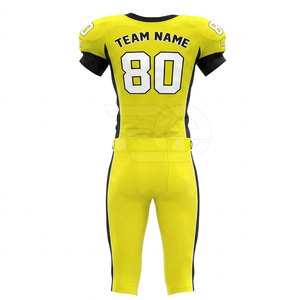Uniforme de football américain professionnel à manches courtes pour joueur, entraînement d'équipe, vêtements de sport légers pour hommes - Product Image 2