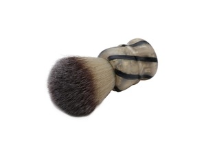 Cepillo para afeitar la barba Pearl para hombre SBB - 97, cepillo zebra para afeitar la barba, pelo sintético - Product Image 3