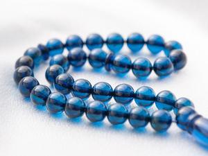Perles de prière islamiques en résine de qualité supérieure (Tasbih/Misbaha) faites à la main, en forme de hibou, thème ange, légères, Dhikr spirituel musulman - Product Image 4