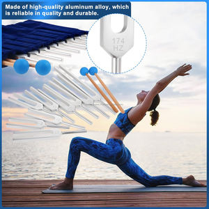 Juego de Diapasones de Solfeggio de Aleación de Aluminio para Terapia de Sonido, Instrumentos para Centros de Fisioterapia y Rehabilitación - Product Image 6