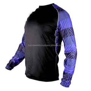 Bonne qualité Design personnalisé imprimé Rash Guard hommes à manches longues Rash Guard Compression Rash Guard - Product Image 1