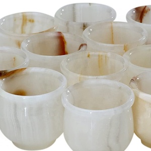 Tùy Chỉnh Handmade Nghệ Thuật Dân Gian Di Động Onyx Cup Bộ Chất Lượng Cao Cấp Home & Nhà Bếp Trang Trí Nội Thất Hot Bán Thiết Kế Mới Vật Liệu Hữu Cơ - Product Image 2