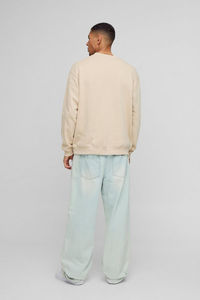 Sudadera Básica Gráfica de Algodón Mezclado de Alta Calidad, Transpirable, Tallas Grandes, con Diseño de Montaña de Arena, Personalizable, Venta al por Mayor - Product Image 4