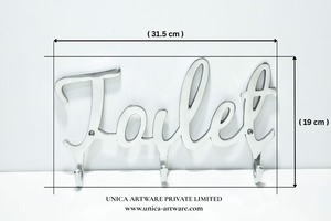 Most Selling Stylish Word <b>Wall</b> Hook Alphabet Inspired <b>Wall</b> Decor Hook for <b>Clothes</b> and Bags Hanging Available for Sale - Product Image 2