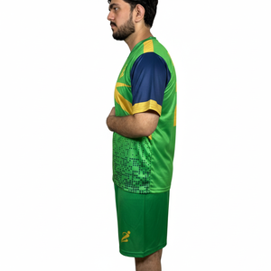 Conjunto de Uniforme de Fútbol de Alto Rendimiento para Equipos y Clubes en Azul |   Uniforme de Fútbol con Diseño Único para Hombres, Mujeres y Jóvenes - Product Image 4