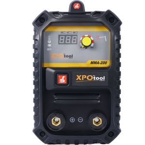 Machine à souder à l'arc 200A avec écran LCD numérique, inverseur IGBT, fonction de démarrage à chaud, porte-électrode, 110/220V, soudeuse MMA - Product Image 2