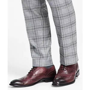 Pantalones de Vestir de Pana para Hombre, Cintura Media, Pierna Recta, Estilo Casual de Negocios, Corte Ajustado, Transpirables, Verano, Servicio Personalizado OEM, Venta al Por Mayor - Product Image 6