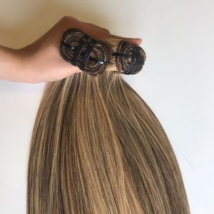 100% ผมตรงสีบลอนด์สีน้ำตาลแบบผสมผมคนผมแท้เวียดนาม - Product Image 4