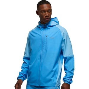 Haute qualité hommes deux pièces vêtements de sport ensemble à capuche coupe-vent veste Shorts respirant 100% Polyester grande taille pour l'hiver - Product Image 3